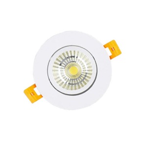 [다운라이트]롱 LED 2.5인치(3인치겸용) COB 8W 매입 3가지 램프 선택 / 3000K,4000K,6500KФ90 x H60mm(타공 Ф70)